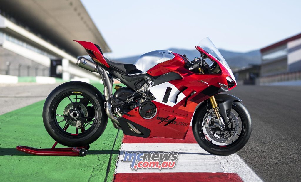 The Panigale V4 R will have a suggested ride away price of $70,200 in Australia