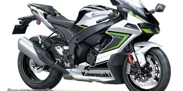 2023 Kawasaki Ninja ZX-10R in Peal Robotic White / Metallic Diablo Black
