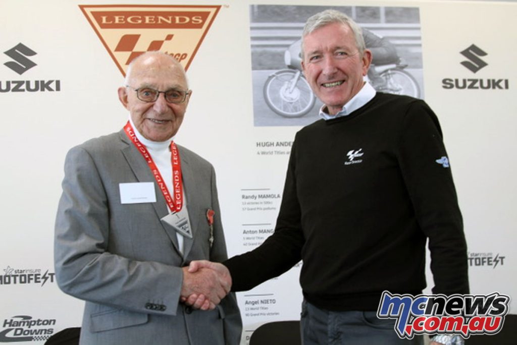 Hugh Anderson inducted into the MotoGP Hall of Fame