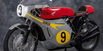 Mike Hailwood's Honda RC181 racer