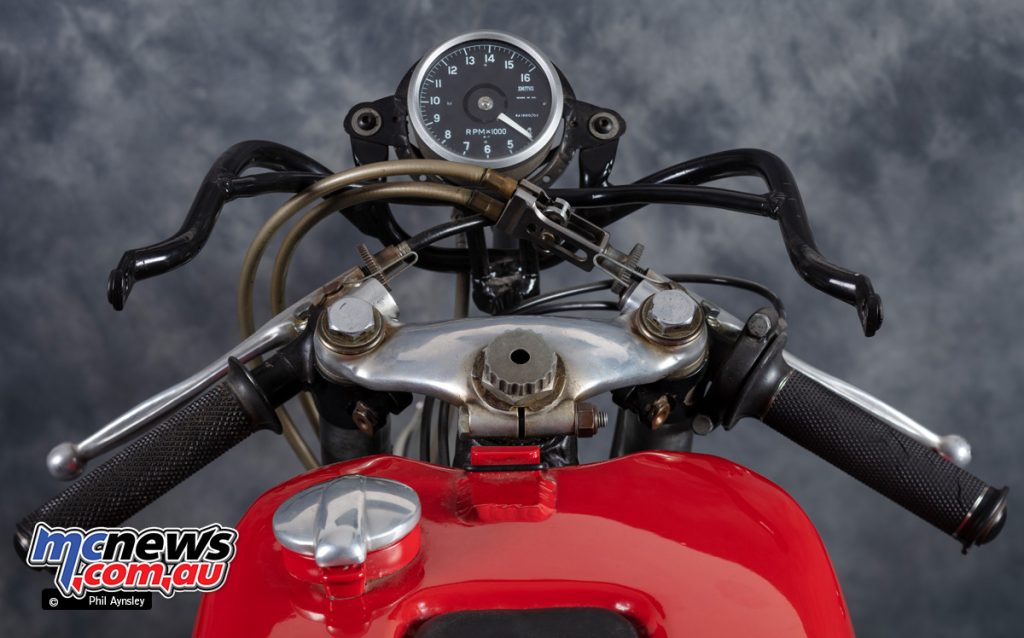 A boost in power and massive weight savings saw the bike lightened and power jump to 95 hp