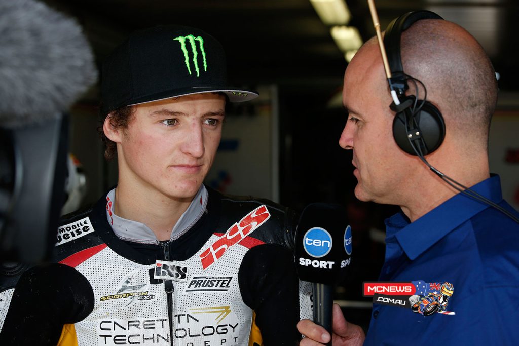 And how young was Jack Miller in 2013... The then 18-year-old finished fifth in the Moto3 race that year in a contest where Alex Rins won ahead of Maverick Vinales. Image AJRN