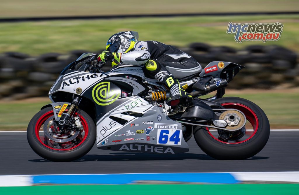 Federico Caricasulo topped the opening WorldSSP practice session - Image RbMotoLen