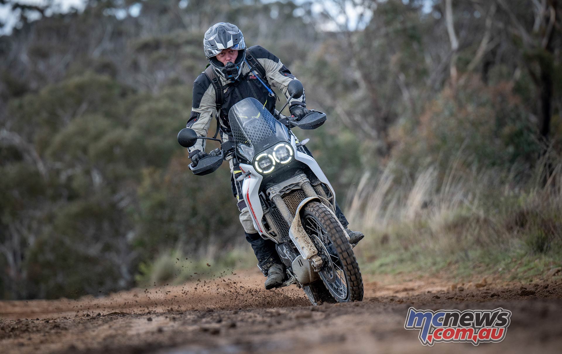 Ducati DesertX Review Aussie Blue Mountains launch MCNews