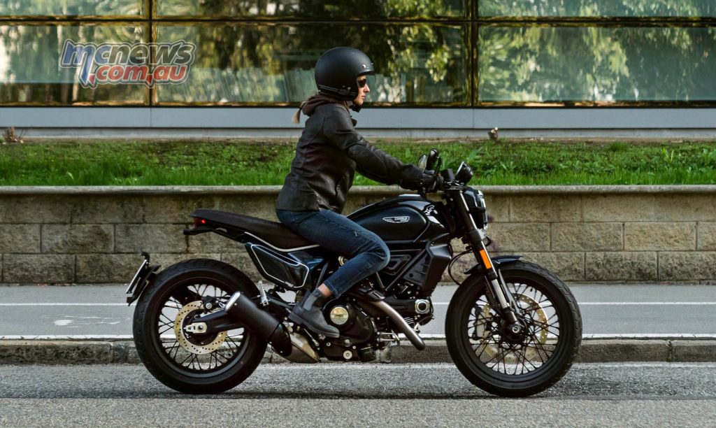 RbW on the new Scrambler 800 variants allows the inclusion of traction control and possibility of a quickshift