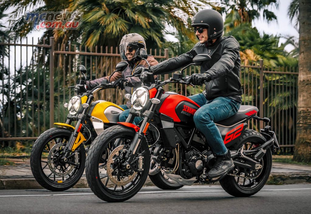 Ducati are also boasting a 4 kg weight saving across the new Scrambler 800s