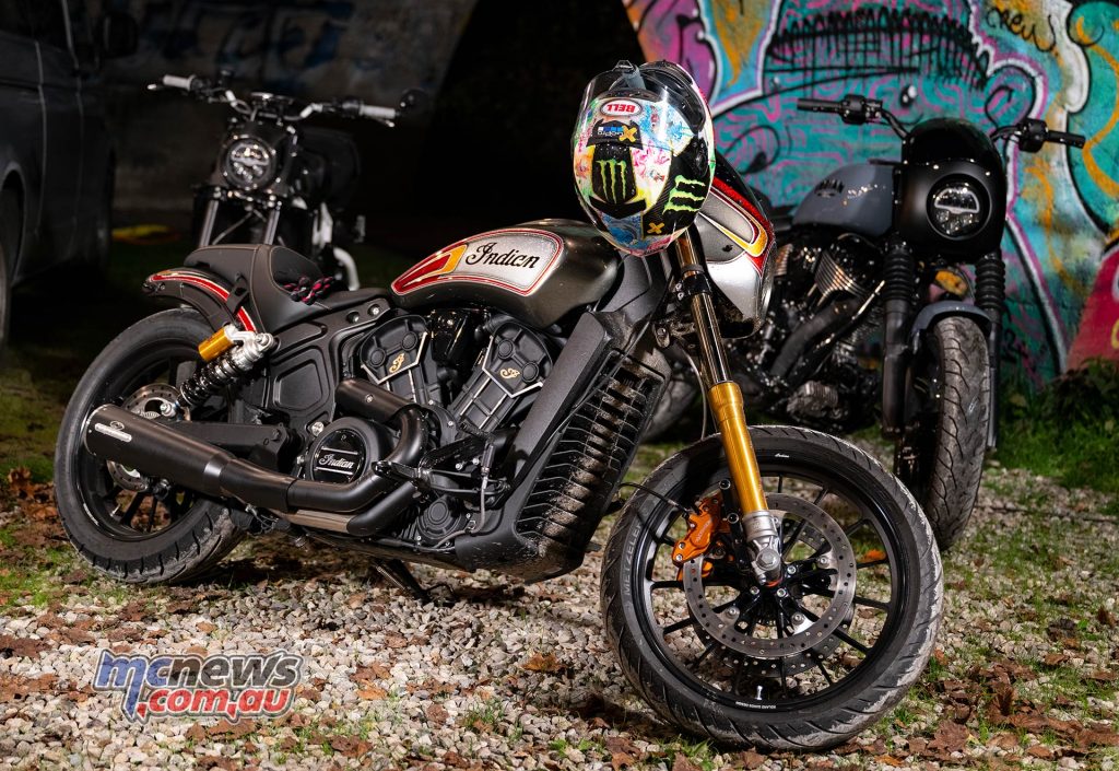 Hardnine Choppers custom Indian Scout Rogue