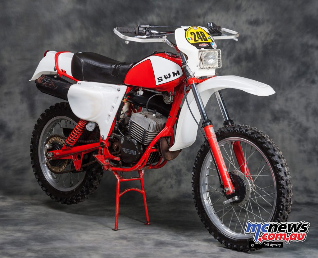The first Rotax powered SWM offering, the RS 175 GS, introduced in 1978, replaced the previous Sachs powered SWM motorcycles