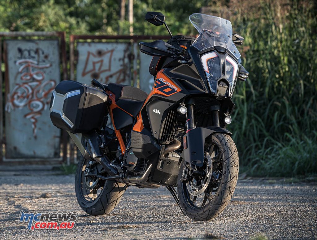 2023 KTM 1290 Adventure S with luggage