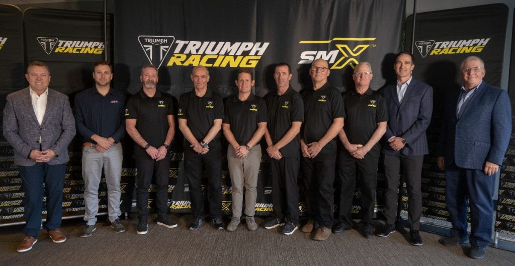 Triumph Racing is based at Triumph’s Global Headquarters in Hinckley, UK, where all of the brand’s research, design, engineering development and prototype build are located, while the SuperMotocross World Championship operation will be based at a dedicated new state-of-the-art race facility in the US.