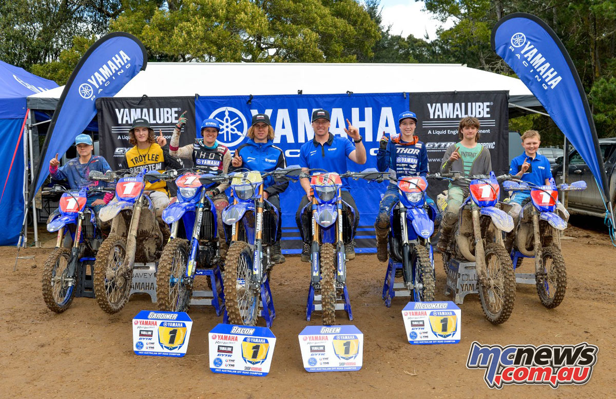 Yamaha celebrate 22 national titles in 2022 MCNews