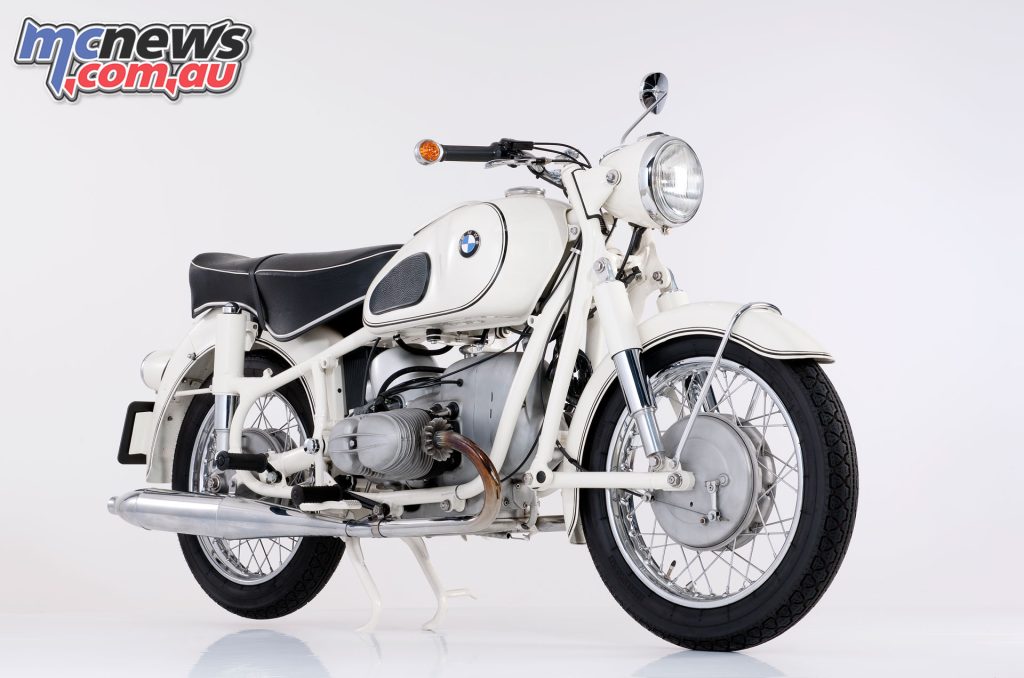 The BMW R 69 S was available in White to special order