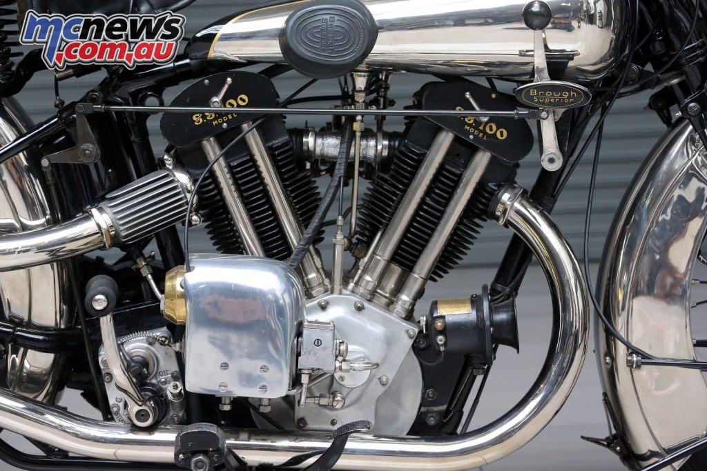A JAP 1000 cc V-twin was used for better reliability