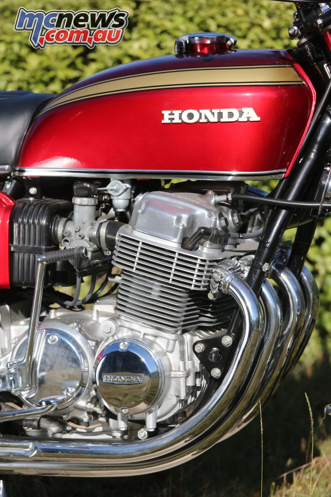 The CB750 engine set a new standard, both in power, but also usability
