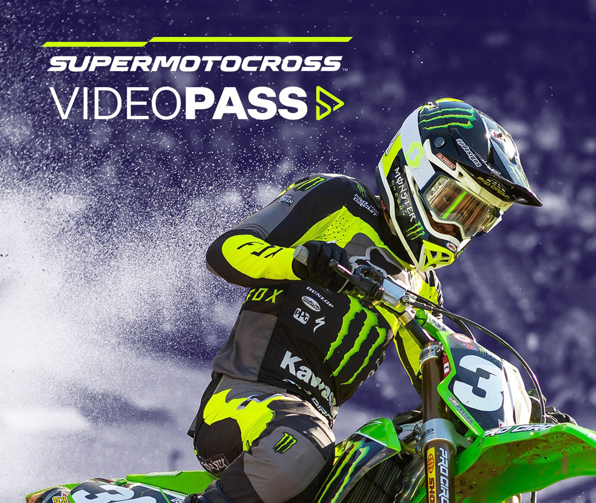 monster energy supercross video pass