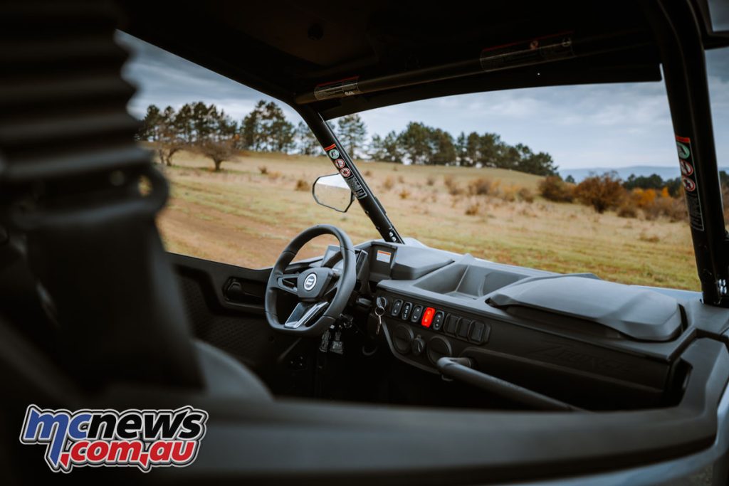 CFMOTO ZForce 950 Sport interior