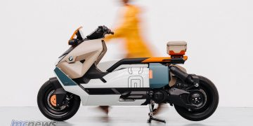 BMW CE 04 custom e-scooter from Vagabund