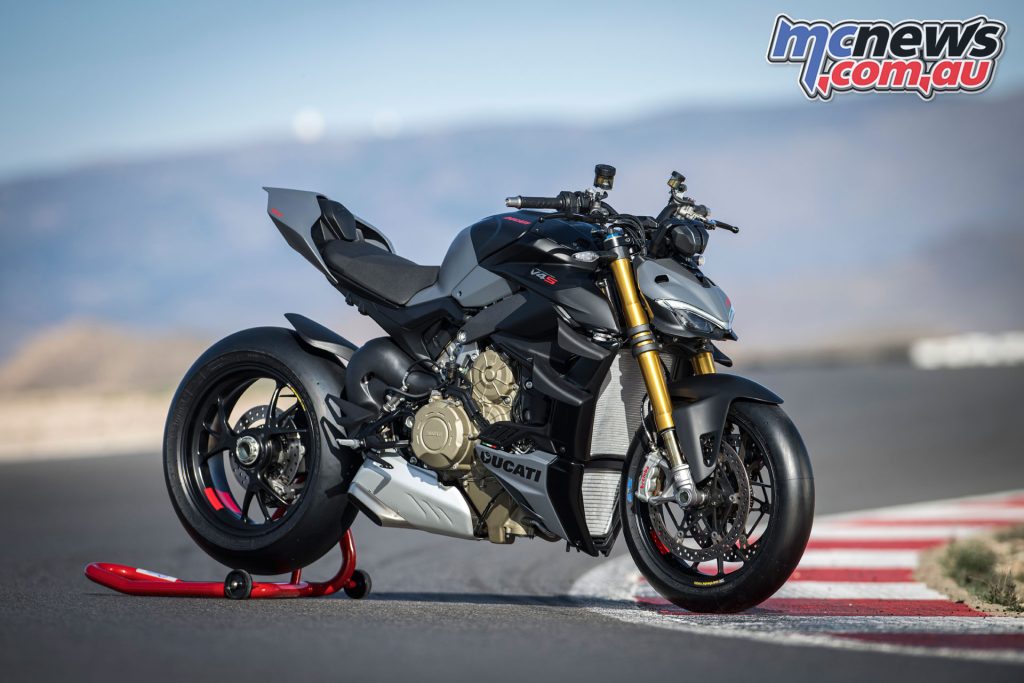 The 2023 Ducati Streetfighter V4 S, aka 'The Joker'