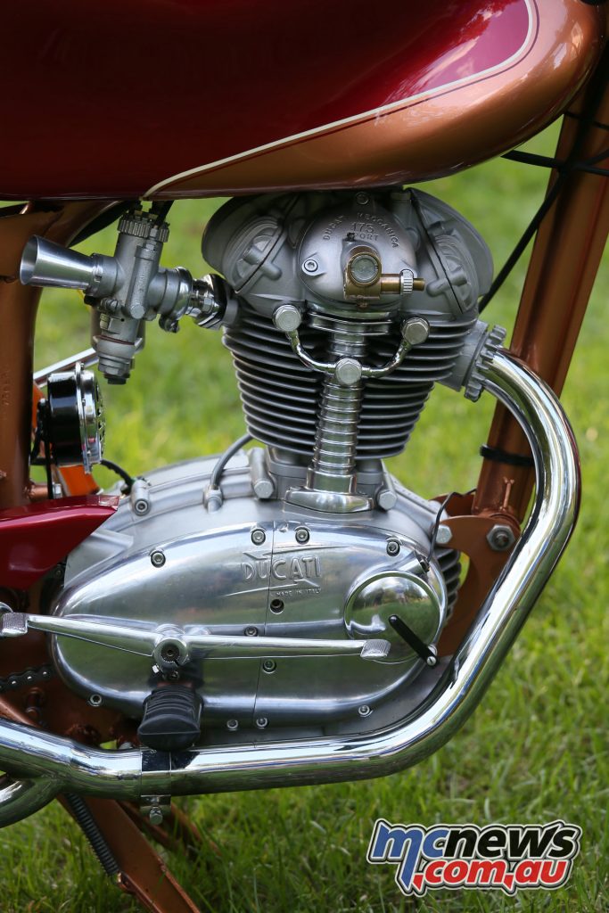 The bevel drive overhead camshaft engine inspired generations of Ducati engines
