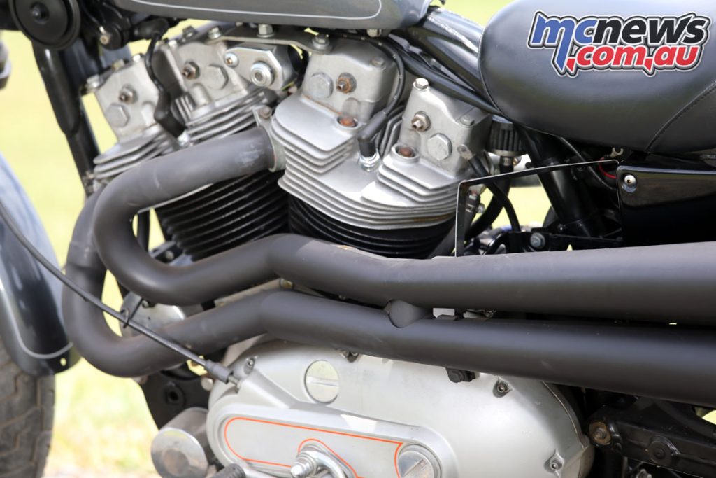 Harley Davidson XR1000 - Cylinder heads were aluminium 