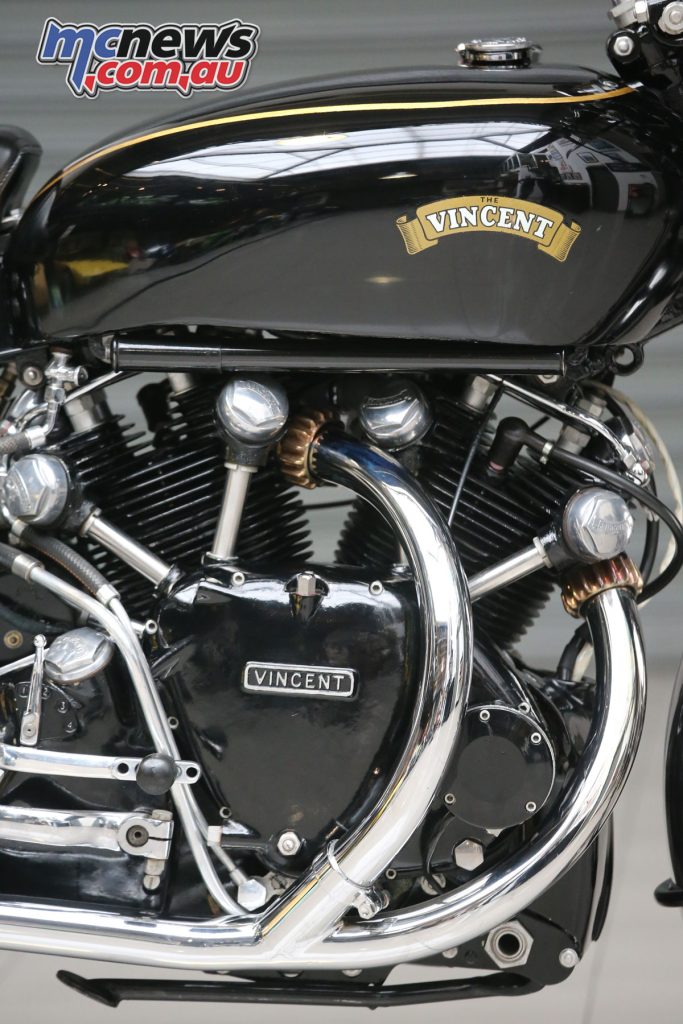 Vincent Black Shadow - The engine formed the structural basis