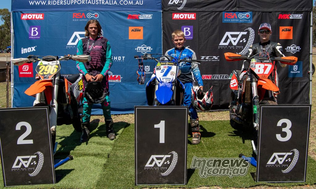 Sam Drane topped Round 5, ahead of Thoren Openshaw and Cooper Archibald