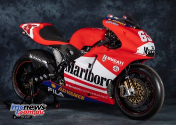 Exclusive look behind the fairings of the Ducati Desmosedici GP3