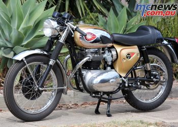 The metallic gold colour scheme was unique to the Lightning Clubman