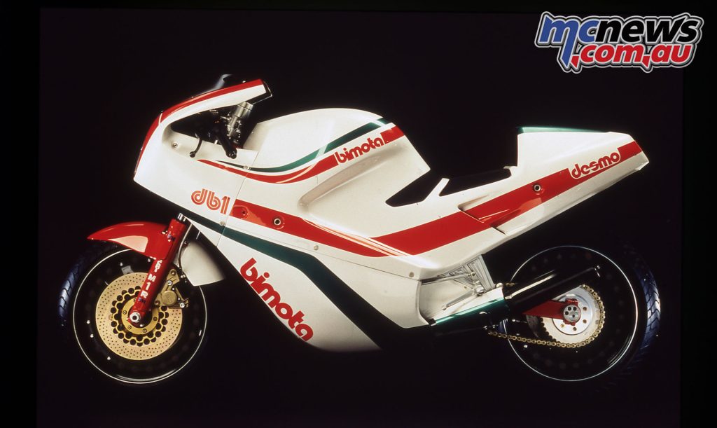 The DB1 was Federico Martini's first design for Bimota after leaving Ducati
