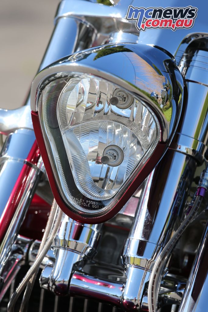 Bespoke components like the headlight distinguished the Rune