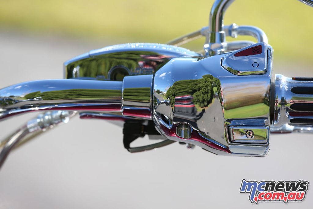 High quality chrome was evident everywhere