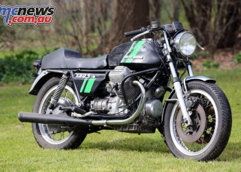 Underneath the new styling the 750 S was very similar to the final V7 Sport