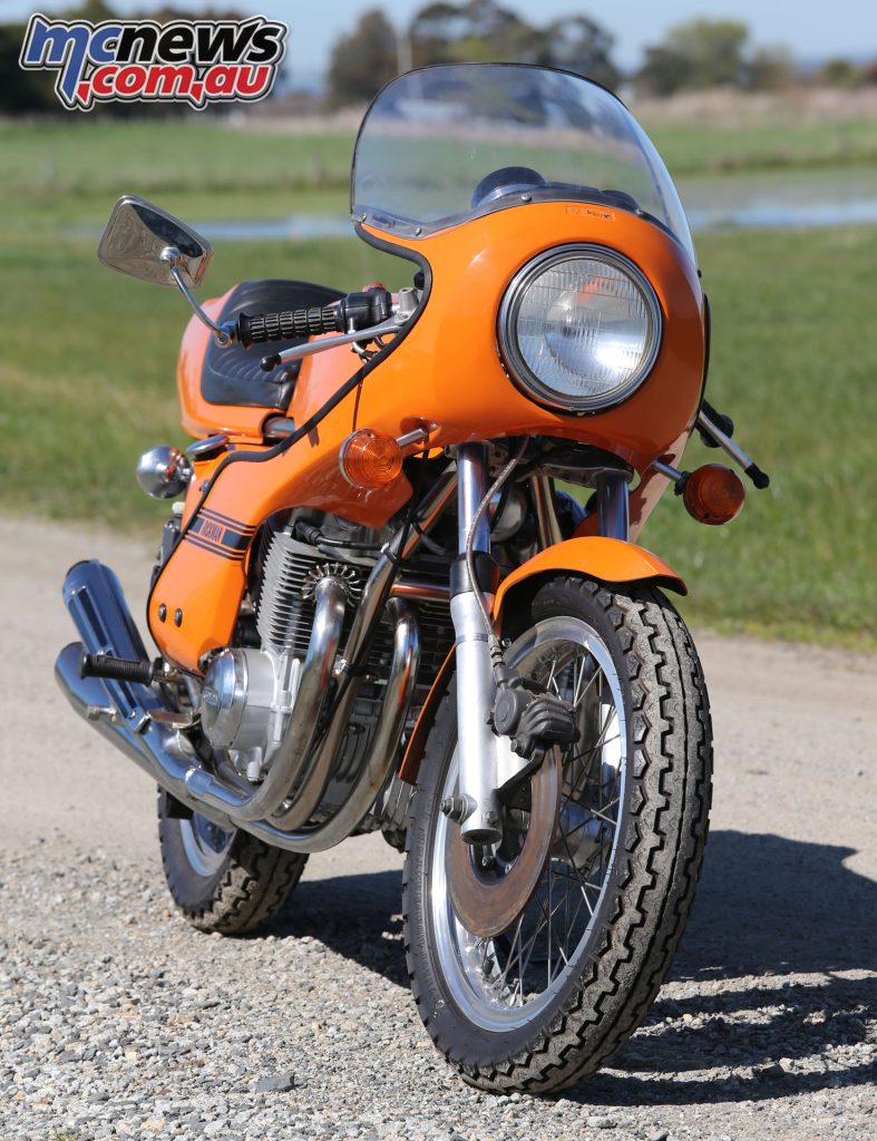 With its bright orange fibreglass bodywork the Rickman CR epitomised the 1970s