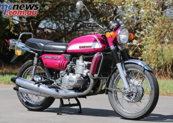 Garish colours distinguished the early models