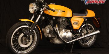The Ducati 750 Sport still looks magnificent today