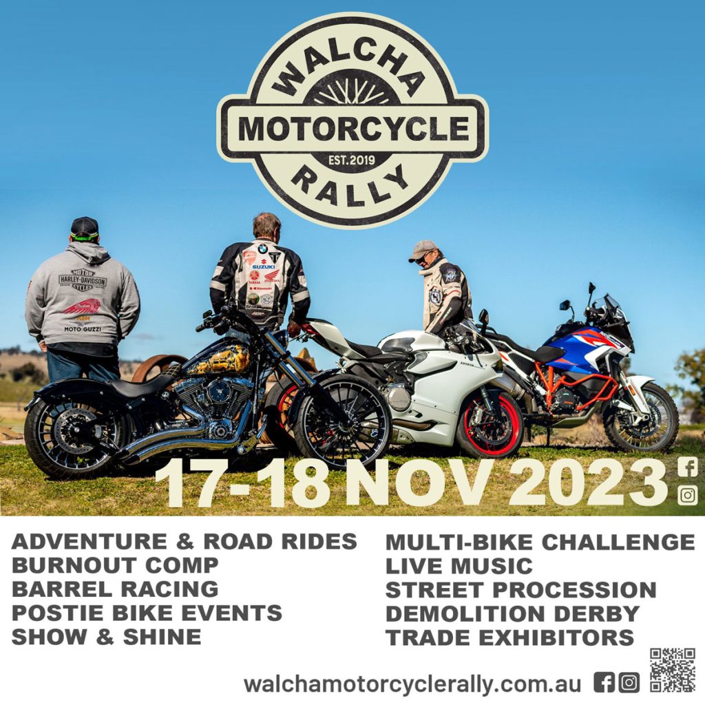 2023 Walcha Motorcycle Rally set for November 17 & 18
