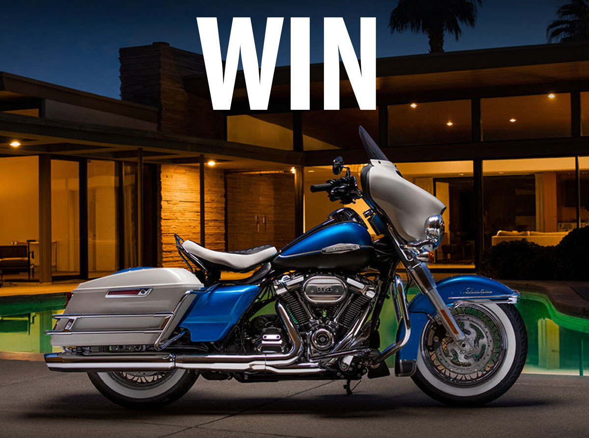 Win a limited-edition Harley-Davidson Electra Glide Revival