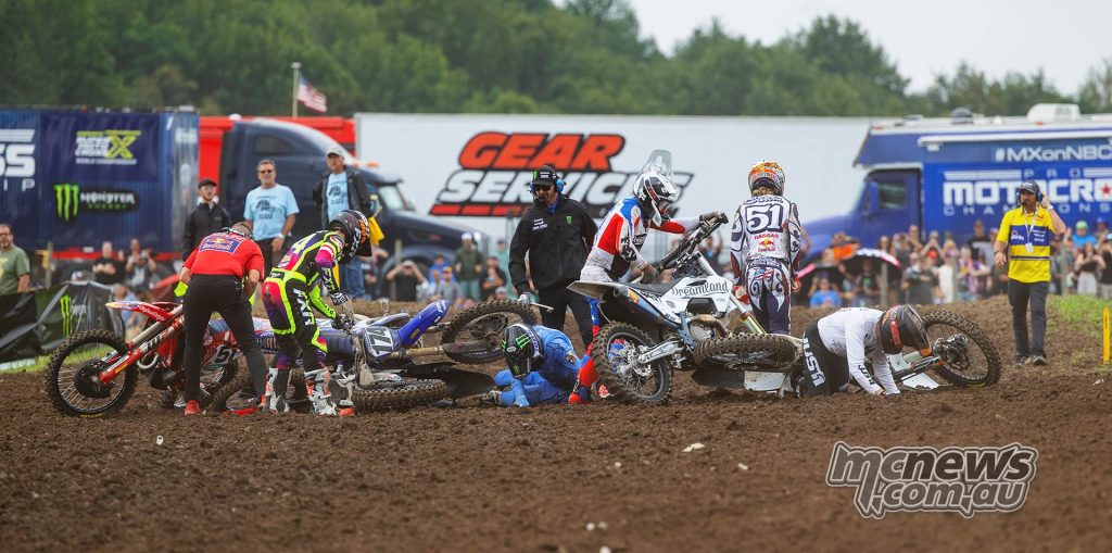 There was also a fair bit of carnage in the first couple of turns - Image Ryan Wilson