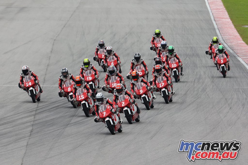 Asia Talent Cup at Sepang International Circuit for Round One - 2023