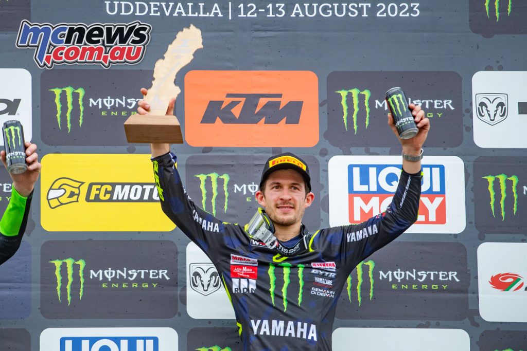 Jeremy Seewer will make the switch from Yamaha