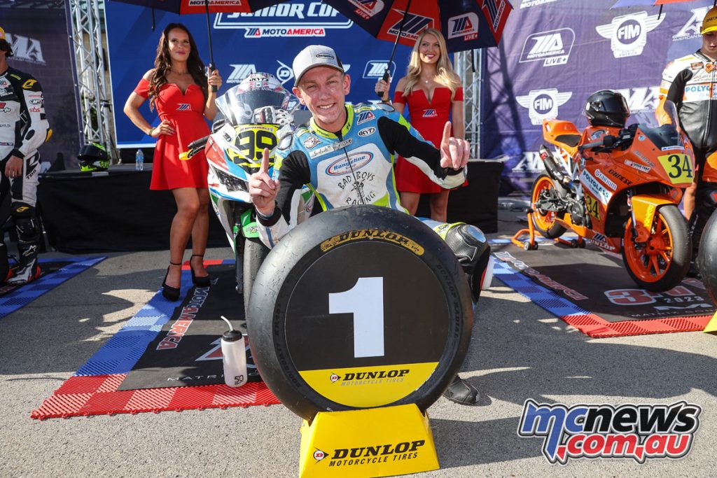 Avery Dreher rounded out the weekend with another Junior Cup win