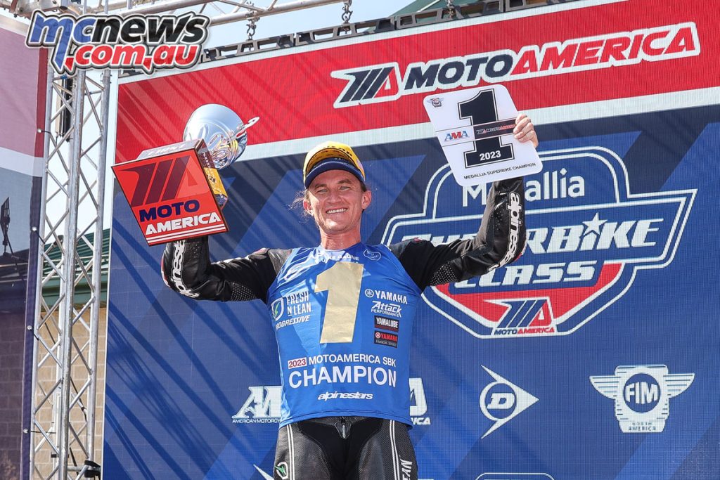 Jake Gagne crowned MotoAmerica Superbike Champ at Pittsburgh