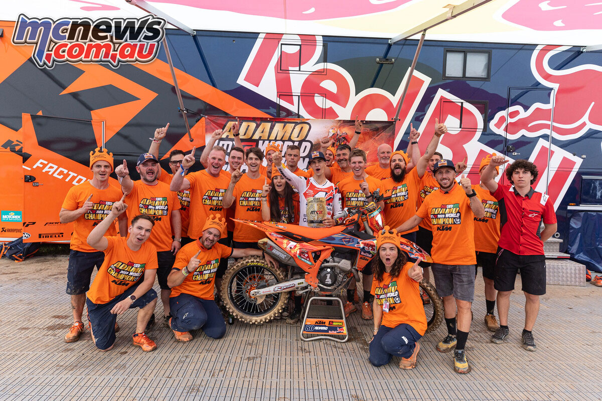 Andrea Adamo crowned MX2 World Champion in front of home crowd | MCNews
