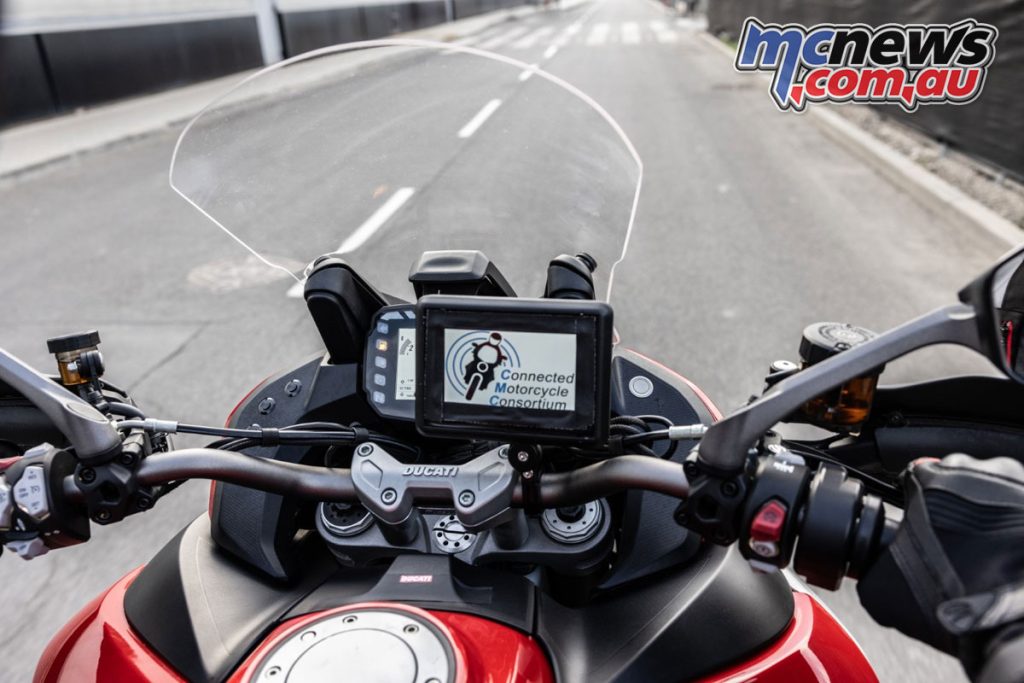 Ducati at the Connected Motorcycle Consortium 2023