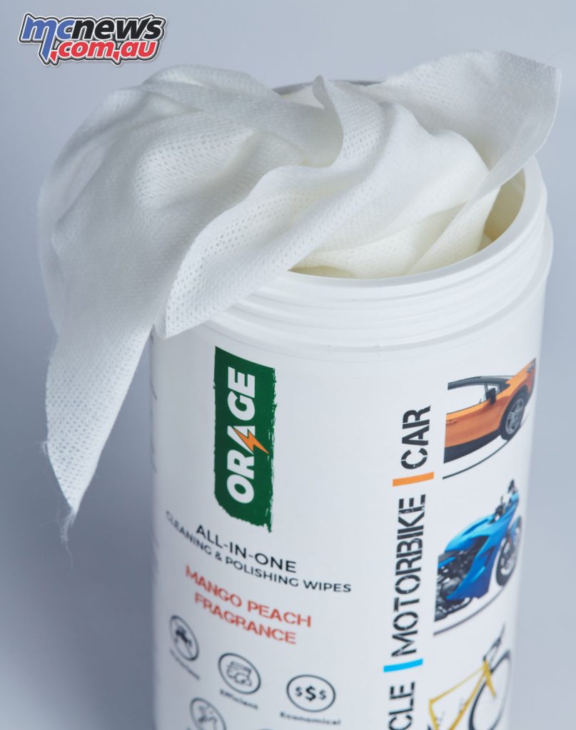 UNPASS ORAGE - Al-In-One Cleaning & Polishing Wipes