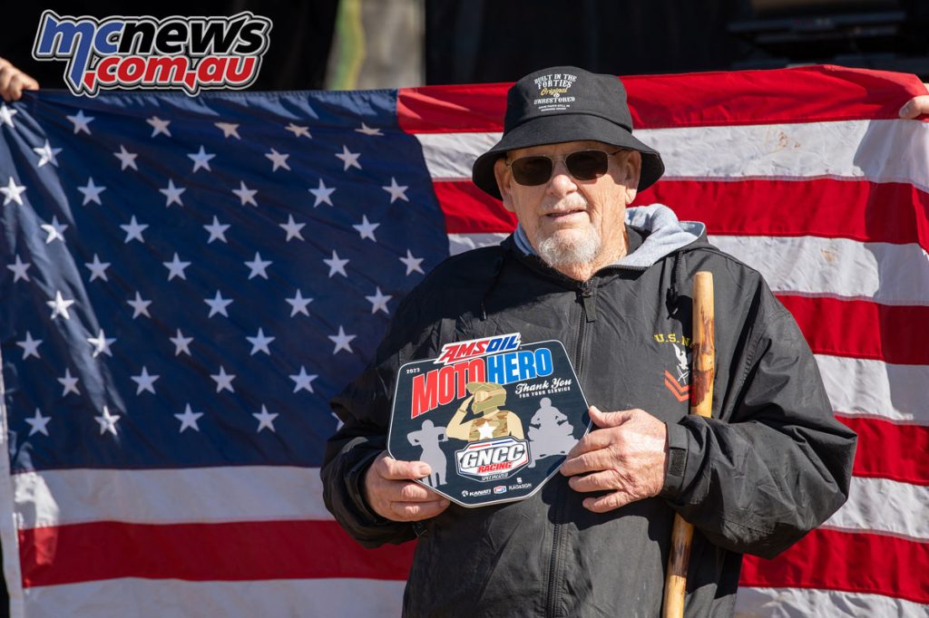 Charles Stout was AMSOIL Moto Hero - Image by Ken Hill