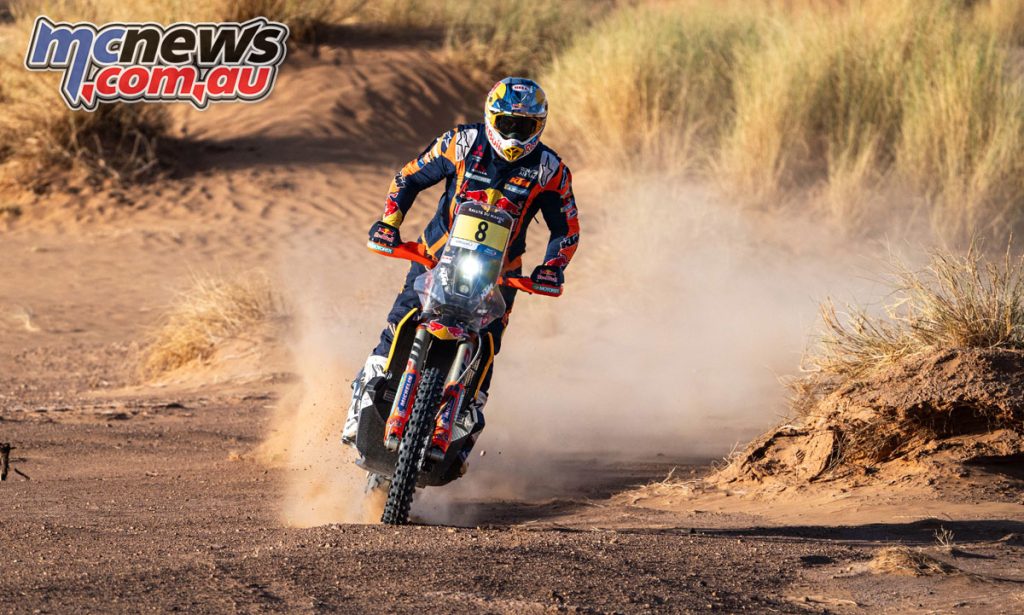 Toby Price extends his lead heading into the Rally du Maroc final stage