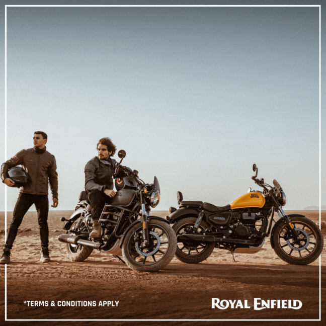 Royal Enfield Out of this World Offer Meteor 350 ☄️ MCNews
