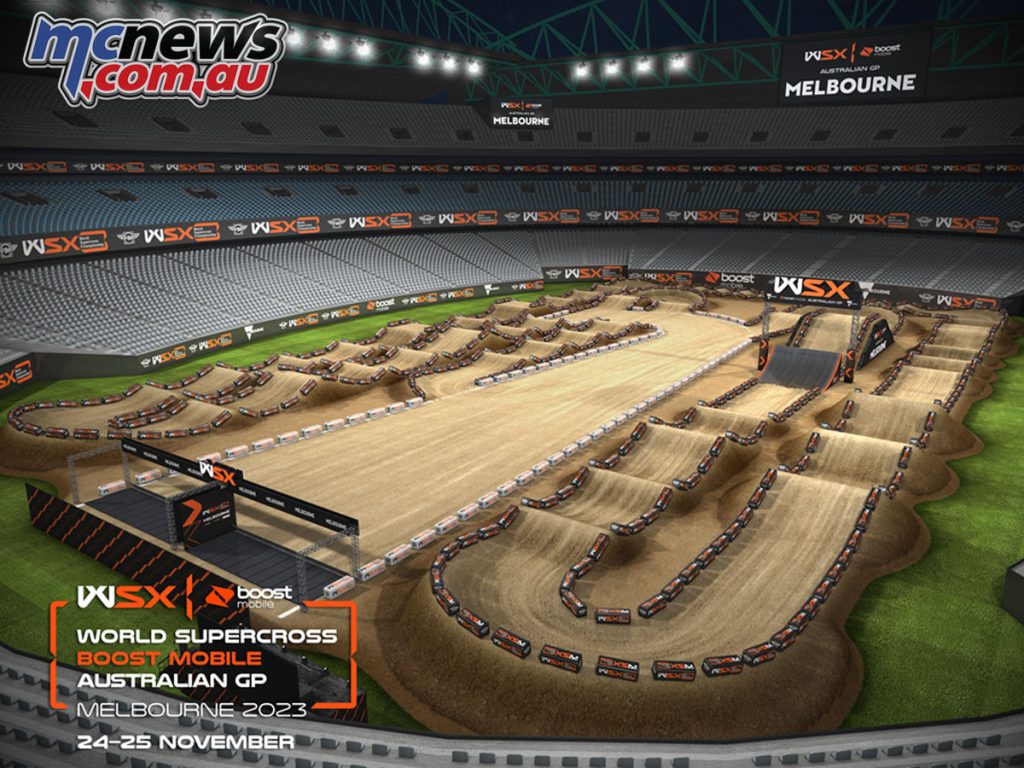 Melbourne entry lists for the 2023 FIM World Supercross Championships WSX/SX2