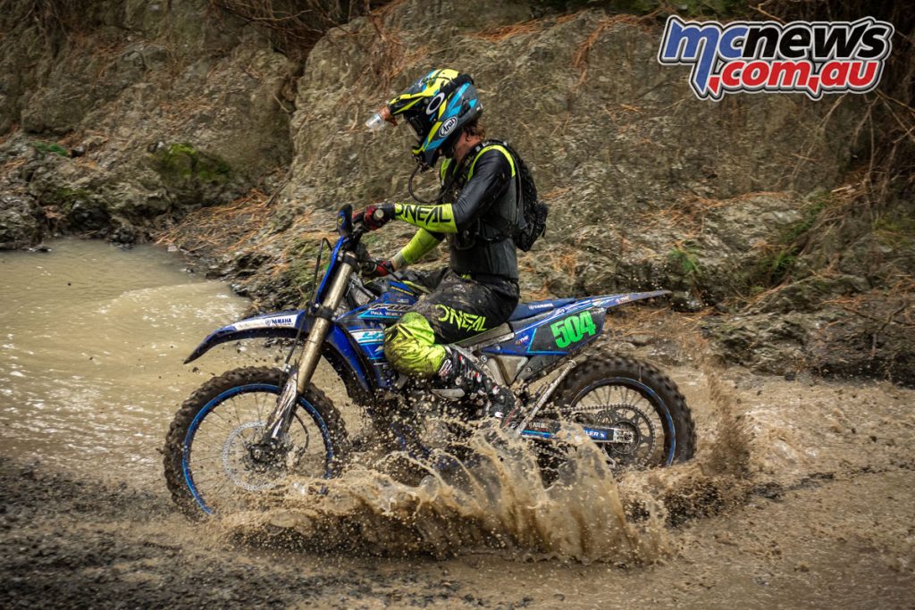 Taupo-based PWR Yamaha rider Wil Yeoman on his way to winning the New Zealand Cross Country Championship’s Senior title at Tinui, near Masterton, on Sunday - Image by Jade Cvetkov Photography
